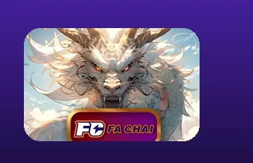 โลโก้ค่ายเกม FA CHAI บนล็อบบี้สล็อต pgsoft
